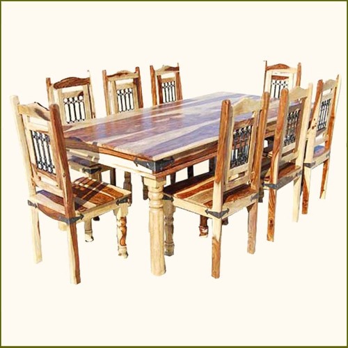 Classic Solid Wood Dining Room Table and Chair Set Classic Solid Wood Dining Room Table and Chair Set