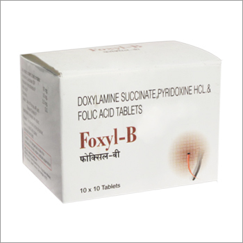 Doxylamine Succinate Pyridoxine Hcl Folic Acid - Drug Type: Drug Solutions
