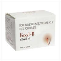 Doxylamine succinate Pyridoxine Hcl Folic Acid