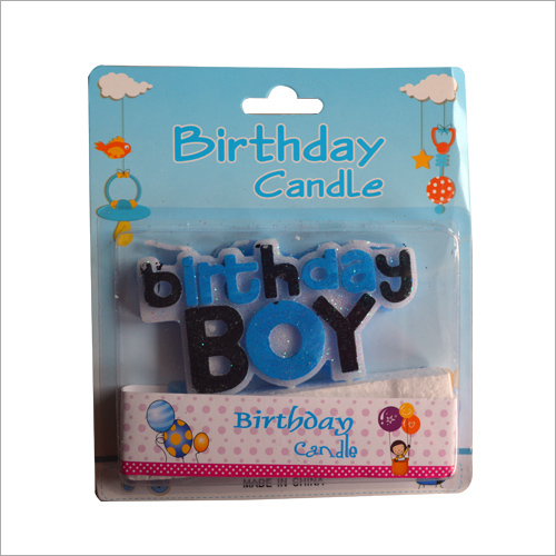 Candle Birthday Boy