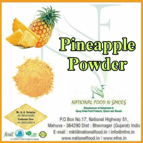 Spray Dried Pineapple Powder