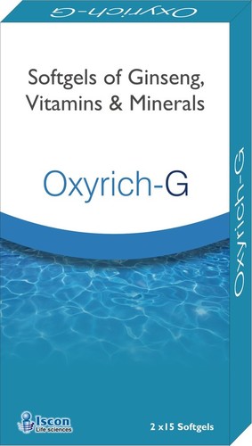 Ginseng, Vitamins & Minerals Softgelatin Capsules