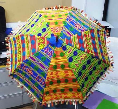 Rajasthani Fancy Umbrella - Embroidery