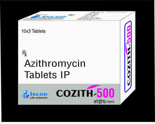 Highly-Effective Azithromycin Antibiotic Tablets - Drug Type: Organic Medicine