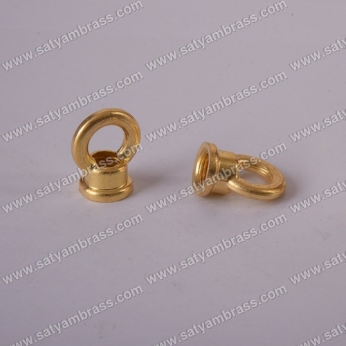 Brass Threaded Light Chandelier Loops