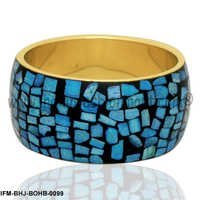 Aqua  Chips - Bone Bangle