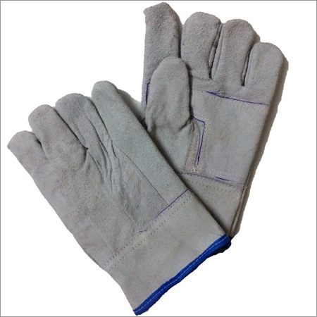 Industrial Leather Hand Gloves