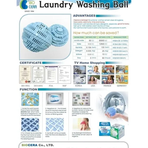 Biocera Laundry Balls