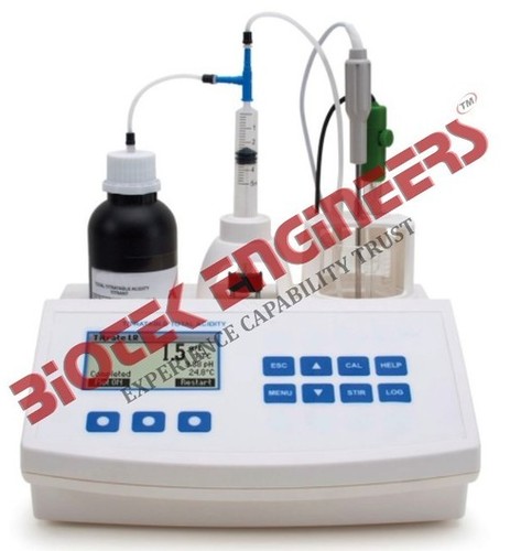 Acid-base titrations