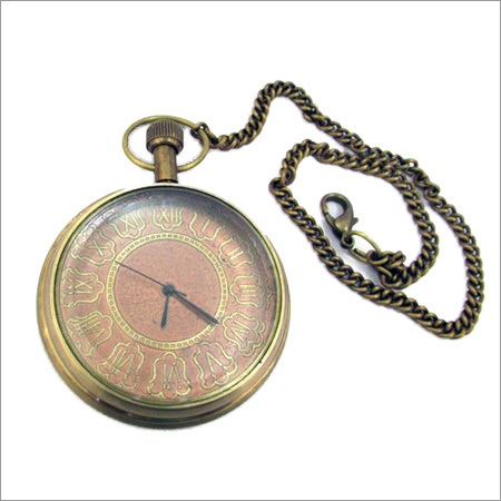 Pocket Watch With Chain
