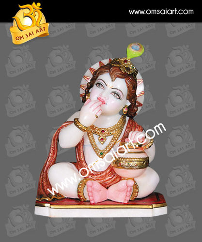 Marble Kanha Statue