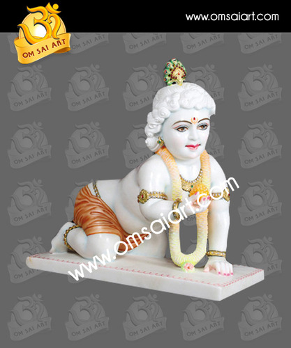 God Laddu Gopal Marble Statue
