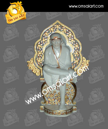 Sai Baba Singhasan Statue