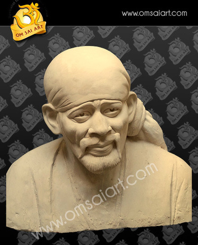 Sai Baba Clay Statue