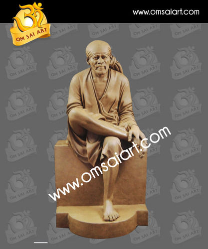 Clay Statue Of Sai Baba