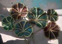 Metal Leaf Wall Decor
