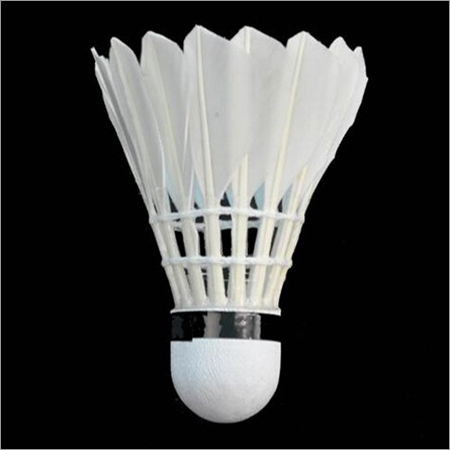 White Shuttlecocks