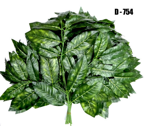 Artificial Croton Leaf Spray