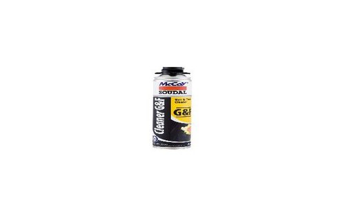 Mccoy Soudal Gun & Foam Cleaner - 500ml Metal Aerosol Can, Removes Uncured Foam, Cleans Valves, Fast Action