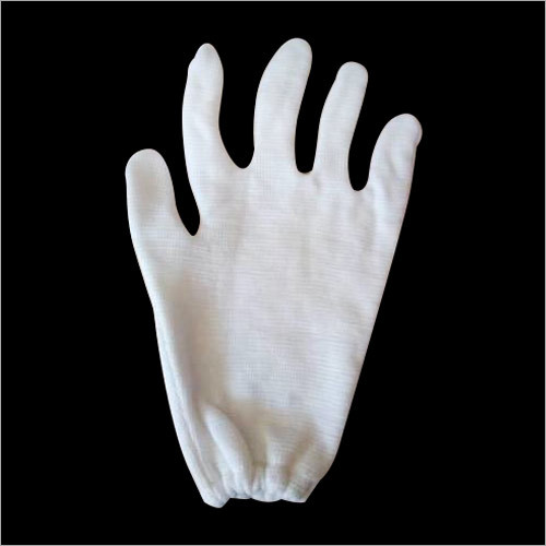 White Double Layered Gloves