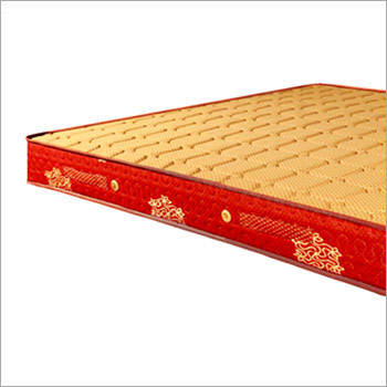 Impression - Rectangular Visco Foam Mattress - Color: Yellow And Red