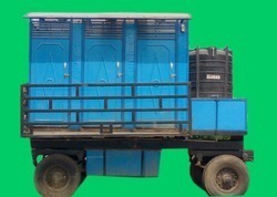 Blue Mobile Toilet Van Rental Services