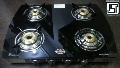 4 Burner Glass Top Digital