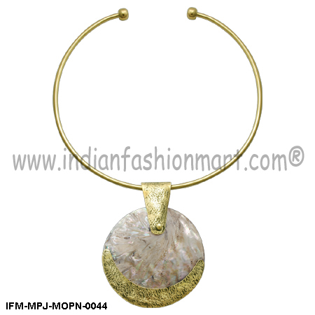 Opulent Handsel - Mother of Pearl Pendant