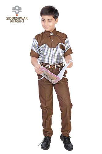 brown school unoform