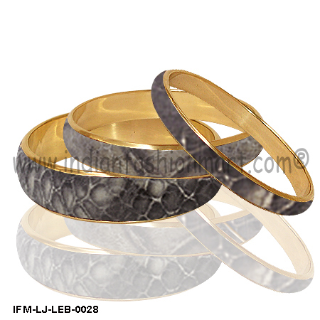 Provenance Redefined - Leather bangle Set