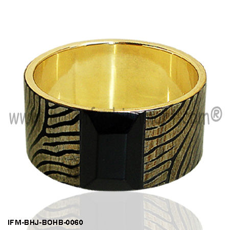 Beguiling Sable - Horn Bangle