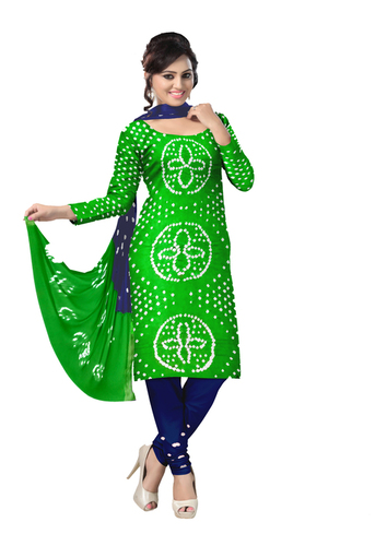 Bandhani Fancy Dress Material
