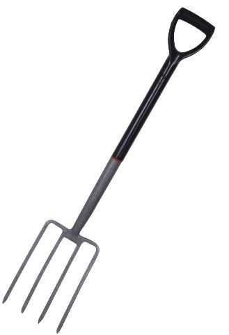 DIGGING FORK PVC HANDLE