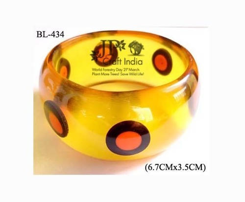 Resin Artificial Bangle Diameter: 66 Millimeter (Mm)