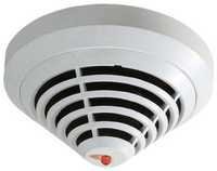 Bosch Conventional Fire Detector Fcp-320/fch-320 - Stainless Steel, White Color | Weather Proof, Remote Control, Ideal For High Risk Applications