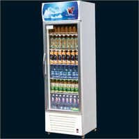 Single Aluminium Door Visi Refrigerator