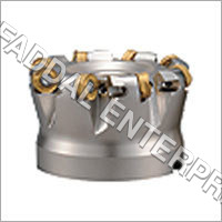 Indexable Milling Cutters - Mild Steel, 16mm Cutting Diameter, Silver Color, 35mm Maximum Cutting Depth, High Hardness, Rust Resistant Coating, Square End Design, Box of 10