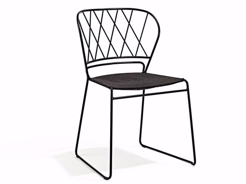 Industrial cast Iron  Patio Chair