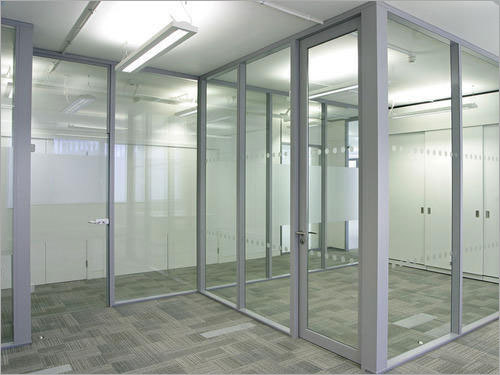 Framed Glass Partition