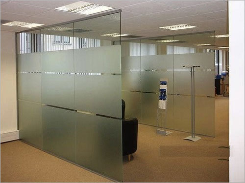 Frameless Glass Partition