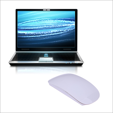 2.4G Slim Optical Wireless Mouse with Touch Scroll Wheel for Apple Laptop PC