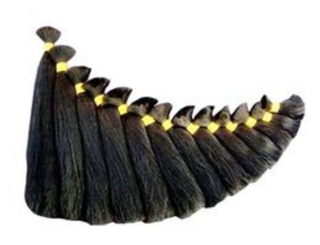 Process Non Remy Single Drawn Human Hair Rubber