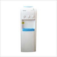 Hot And Cold Water Dispenser - Plastic, 45x30x110 Cm, White And Blue | Energy Efficient, Easy Operation, Attractive Design, Durable, 5l Capacity