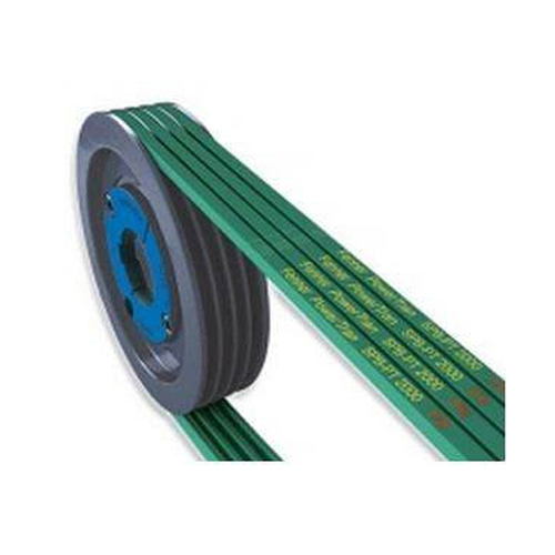 Powertran Green Cover Belts - Rubber Fabric, Multiple Ribs, Green | High Durability, Low Heat Build-Up, Minimal Re-tensioning