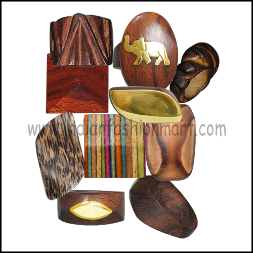 Wooden Rings By KENWAY SARTAJ WORLDWIDE