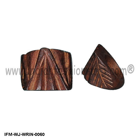 Neolithic Dryad -  Wooden Ring Gender: Women