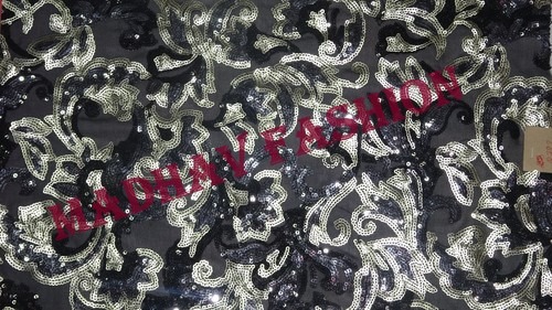 Exclusive Full Sequin Embroidery Fabrics