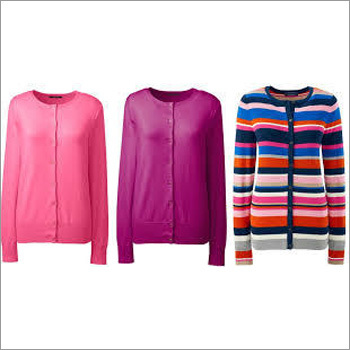 Striped wolen Cardigan