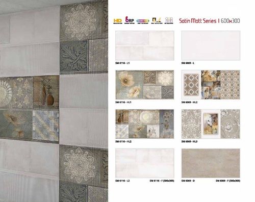 Ceramic Wall Tiles 300X600mm