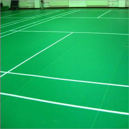 Badminton Court Vinyl Flooring